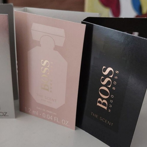 Hugo Boss Premium Perfume Samples Set of 4 New Authentic