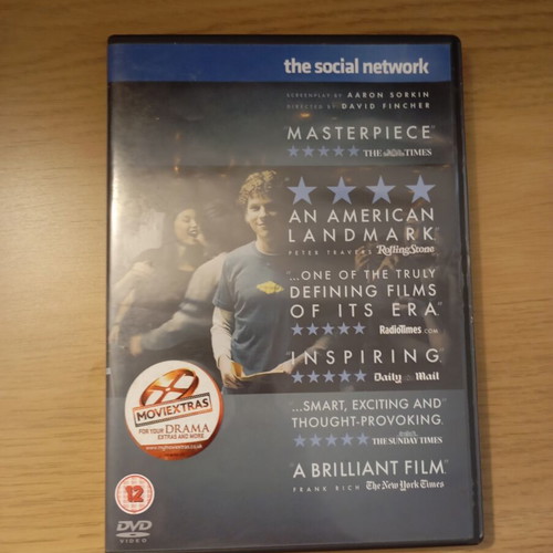 The Social Network DVD brand new