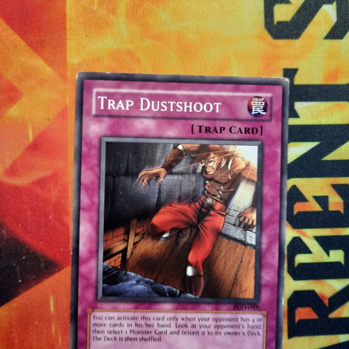 Trap Dustshoot Yu-Gi-Oh! card used, American version PGD