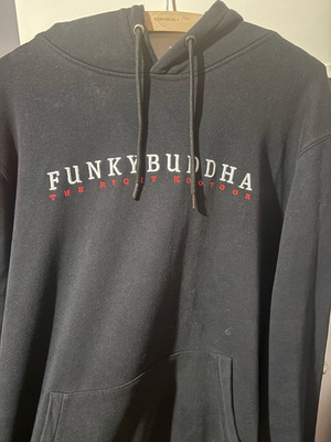 Funky Buddha φούτερ μεταχειρισμένο, μαύρο, XXL