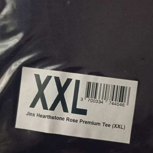 Jinx Hearthstone Rose Premium T-shirt new, blue, XXL