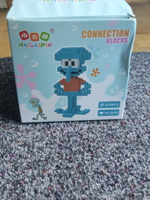 Squidward Blocks new, 630 pieces with instruction leaflet