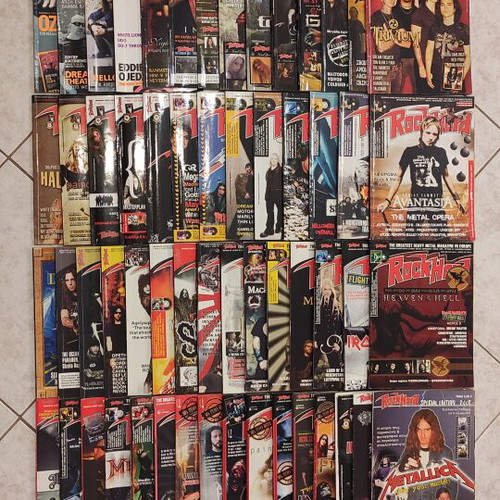 Rock Hard magazines complete set of 58 issues like new