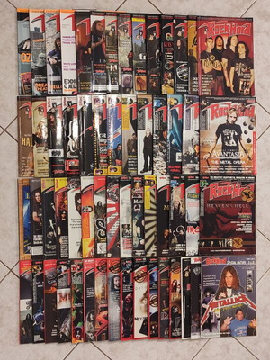 Rock Hard magazines complete set of 58 issues like new