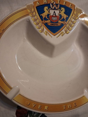 Amstel vintage σταχτοδοχείο μεταχειρισμένο 24εκ x 20εκ x 5εκ