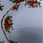  Πιατέλα με λαβές Royal Albert "old contry roses" bone china England 1993-2003.