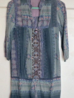 Boho φόρεμα πολύχρωμο, σαν καινούργιο, Bershka νούμερο small