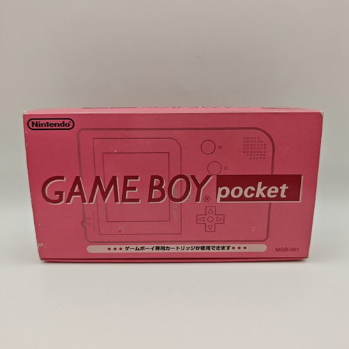 Game Boy Pocket Nintendo console used with original box and manual