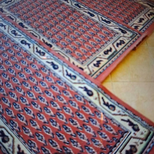 Bedroom rug set with 2 small and 1 large rugs