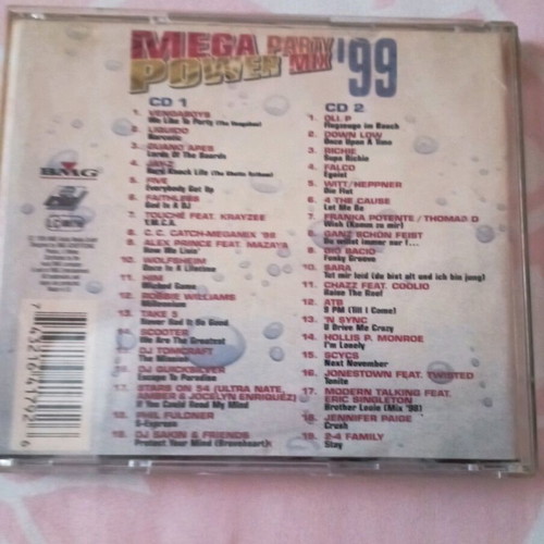 2CD Mega Power Mix '99 like new