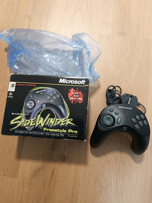 Microsoft SideWinder Freestyle Pro used USB controller for Windows 98 with CD