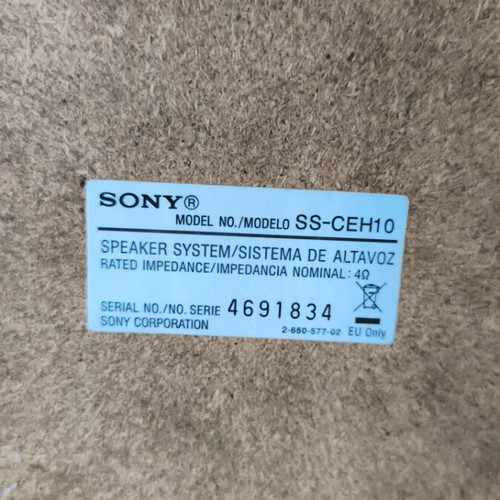 Sony SS-CEH10 στερεοφωνικά ηχεία βιβλιοθήκης με μικρές φθορές