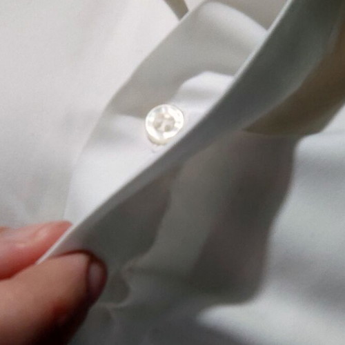 White shirt XL-XXL like new, 3/4 sleeve, soft fabric
