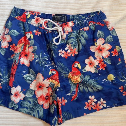 Abercrombie and Fitch swimwear like new, size L, blue multicolor