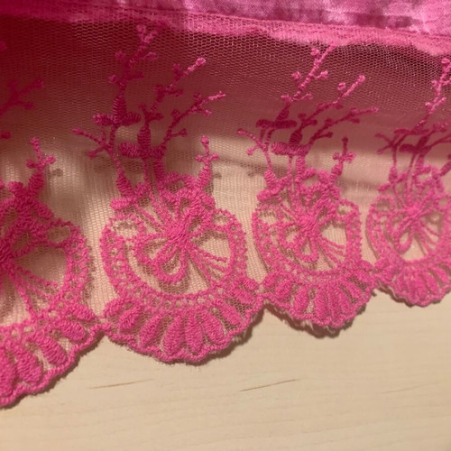 Celestino silk midi strapless dress fuchsia like new