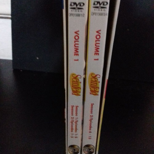 Seinfeld Season 1 and 2 used, 4 DVD set