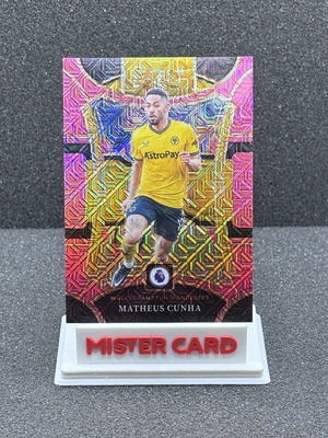 2023-24 Panini Select Premier League Matheus Cunha Pink Mojo #197 Card near mint