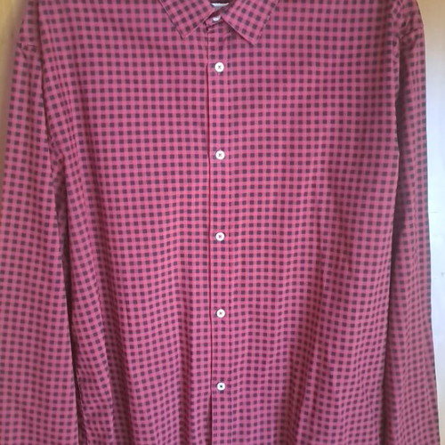 Calliope plaid shirt and slim fit cardigan set like new