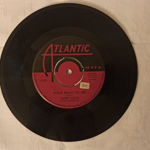 Bobby Darin Theme From "Come September" 45rpm vinyl used