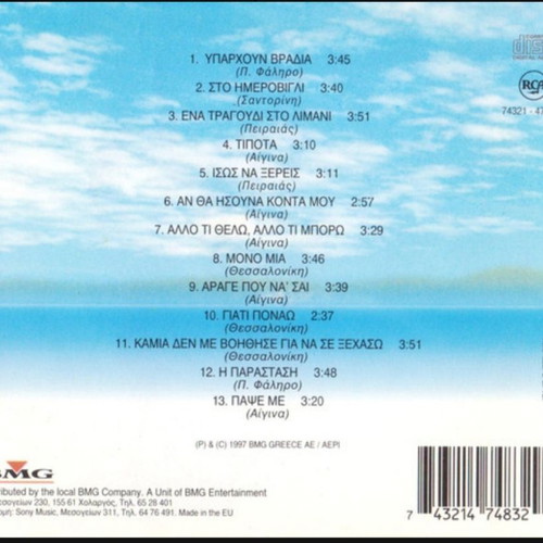Christos Kyriazis Allo Ti Thelo, Allo Ti Mporo CD like new, laiko