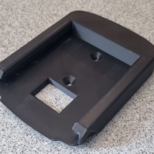 Mounting base for Bosch 18V batteries new