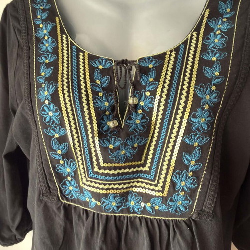 Rocha John Rocha blouse used, size L, black