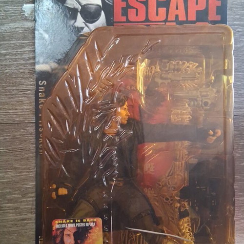 Escape from L.A. Snake Plissken action figure, unused