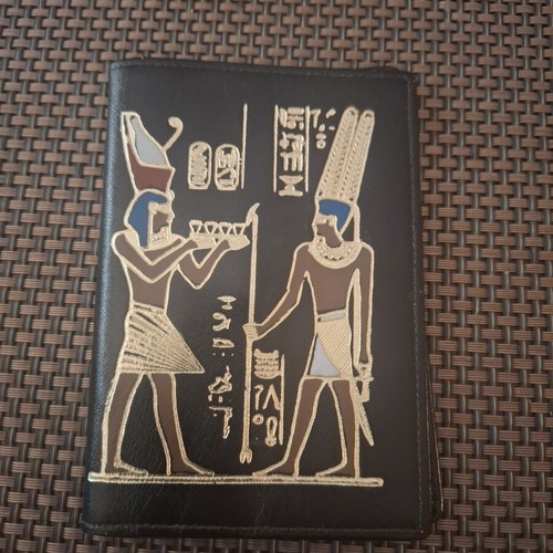 Vintage Egyptian Handmade Leather Wallet like new
