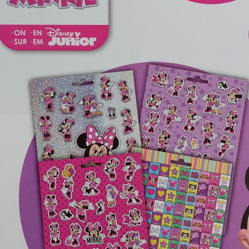 Minnie stickers new, set of 200 pieces