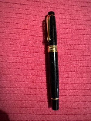 Πένα Pierre Cardin Like New, μαύρη με γκλίτερ