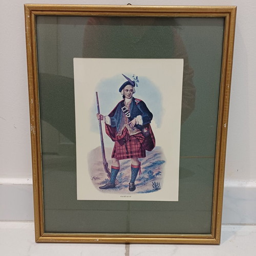 Painting lithograph used, dimensions 27cm x 32cm