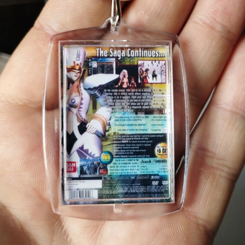 .hack Part 2 Mutation PlayStation 2 acrylic keychain