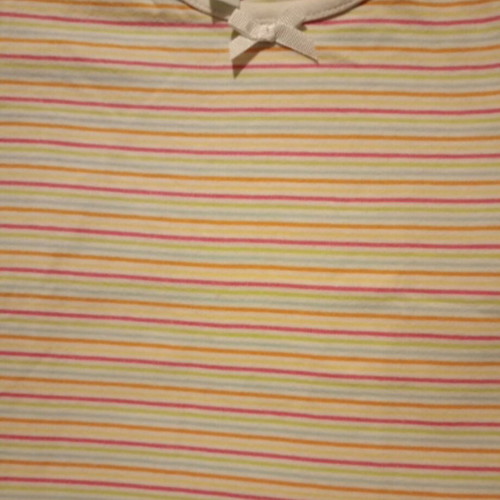 Prénatal striped short-sleeve t-shirt for 2-year-old girl, new, 100% cotton