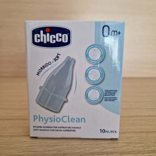 Chicco PhysioClean nasal aspirator replacement parts 10 pcs new
