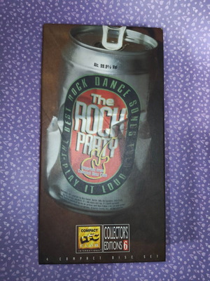 The Rock Party Compact Disc Club set like new, 4 CDs