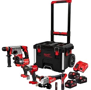 POWER PACKOUT  ΣΕΤ 18V FUEL Milwaukee M18 FPP4D-555T