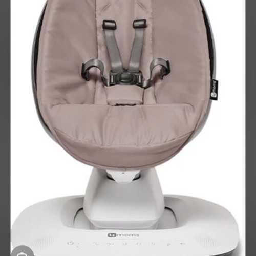 4Moms Mamaroo 5.0 Electric Baby Swing with Music and Vibration up to 11kg, Cream