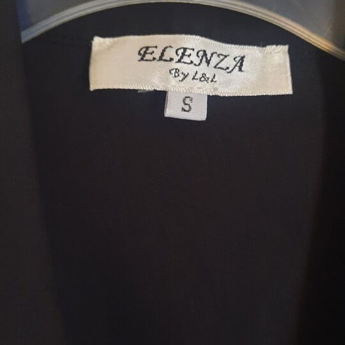Elenza by L&L black playsuit blazer style size S used