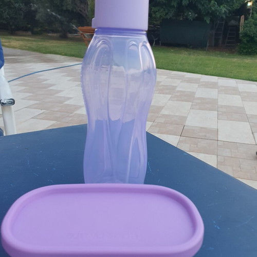 Tupperware kids set 120 ml container and 310 ml bottle with spout