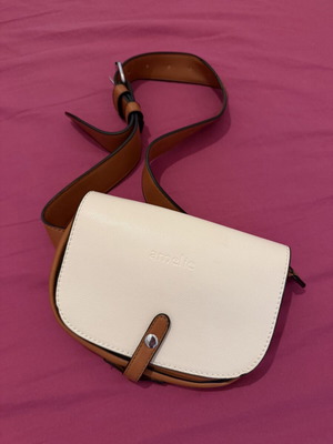 Amelie crossbody bag like new, beige