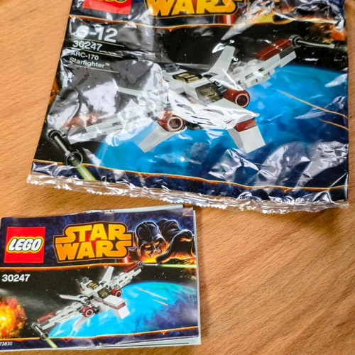 LEGO Star Wars Episode III ARC-170 Starfighter like new