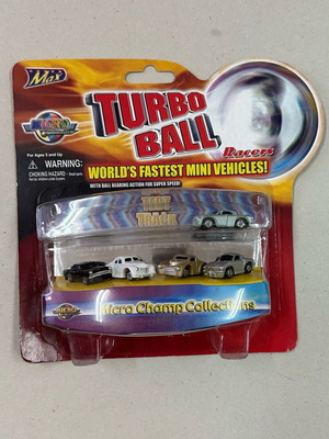 Micro Champ Turbo Ball Racers Καινούργιο