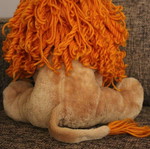 Stuffed lion like new