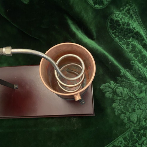 Distiller used, small experimental copper with iron bases
