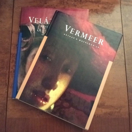 Vermeer and Velázquez art books set, Harry N. Abrams