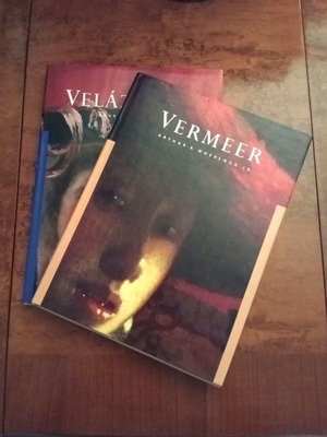 Vermeer and Velázquez art books set, Harry N. Abrams