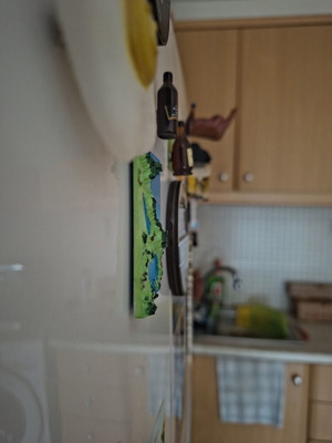 3D Magnet Map custom size, like new