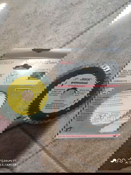 Bosch Διαμαντόδισκος Κοπής 115mm