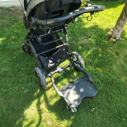 Riko 3-in-1 Baby Stroller like new with step for second child