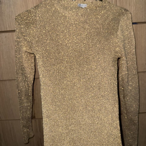 Gold Beach Dress Oh Polly new, size S